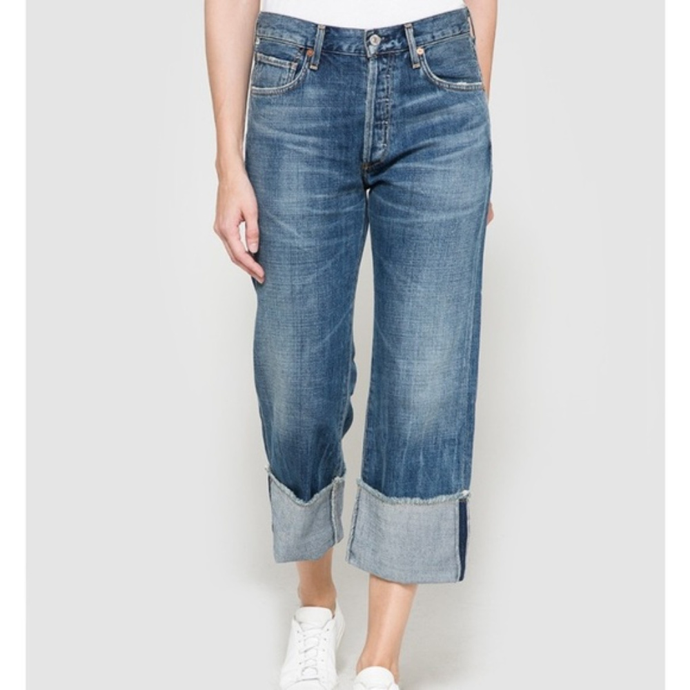 Citizens Of Humanity Parker Relaxed Cuffed Crop